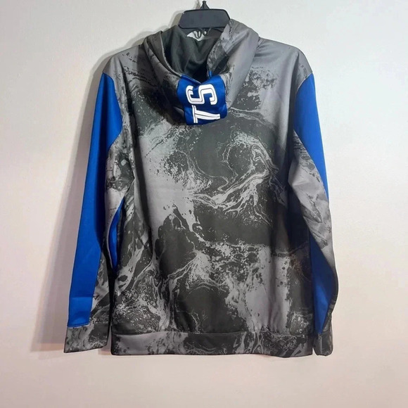 NFL Team Apparel Youth Indianapolis Colts All Out Blitz Team Color Hoodie SizeXL - Picture 3 of 8